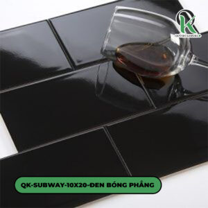 QK-SUBWAY-10X20-ĐEN BÓNG PHẲNG