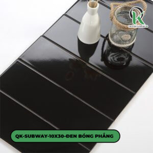 QK-SUBWAY-10X30-ĐEN BÓNG PHẲNG