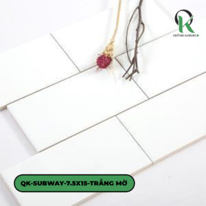 QK-SUBWAY-7.5X15-TRẮNG MỜ