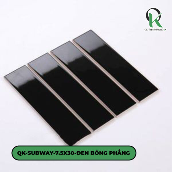 QK-SUBWAY-7.5X30-ĐEN BÓNG PHẲNG